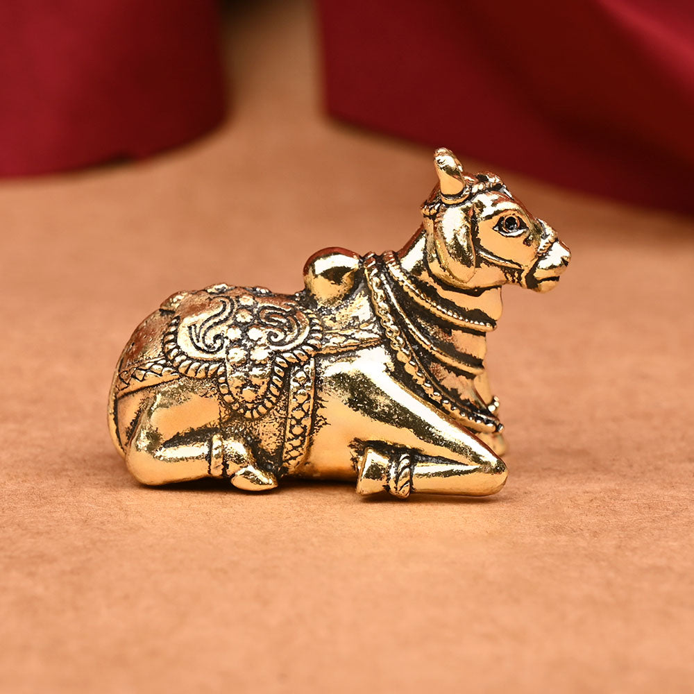 Nandi shiva Vahan Ashtadhatu Idol