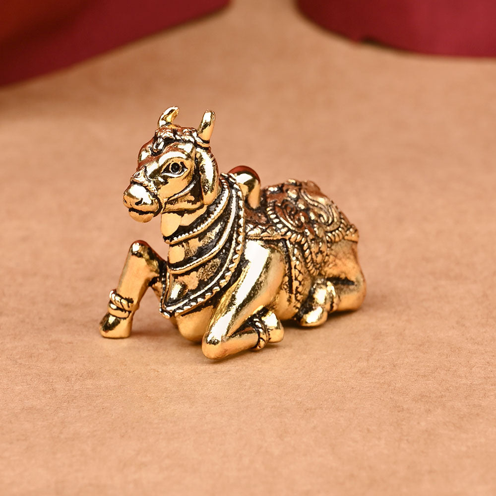 Nandi shiva Vahan Ashtadhatu Idol