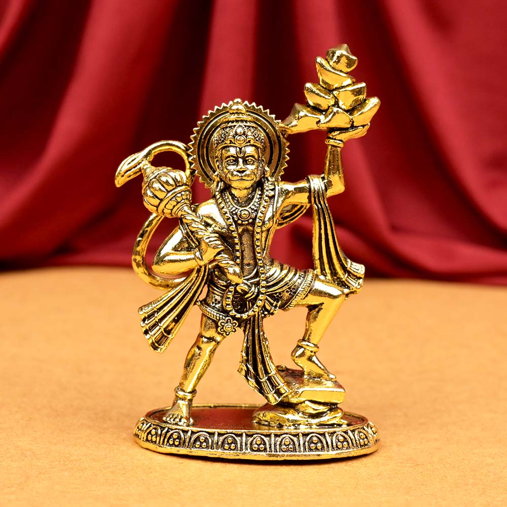 Sanjeevani Parvat Hanuman Ashtadhatu ldol