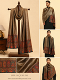 Men Silsila Zari Kaani Fine Wool Shawl (Size: 101X203 CM)