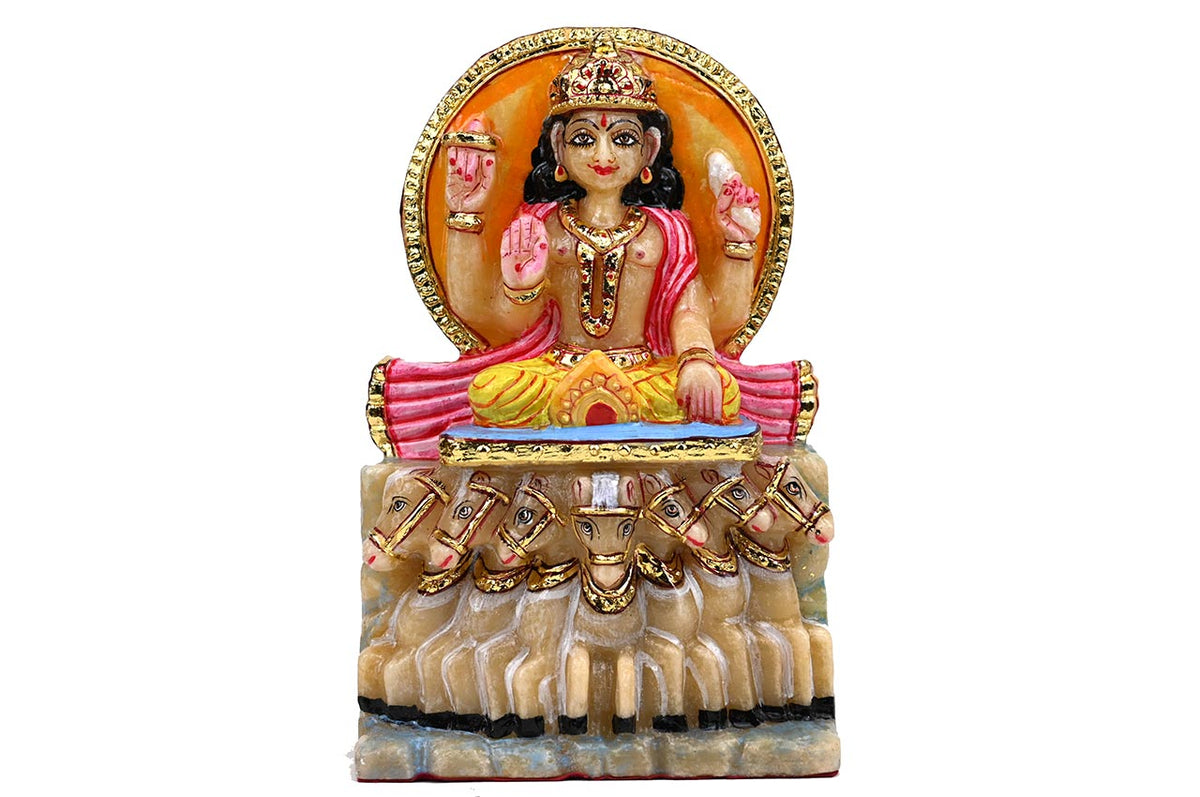 Navgraha Yellow Aventurine Set of 9 Idols