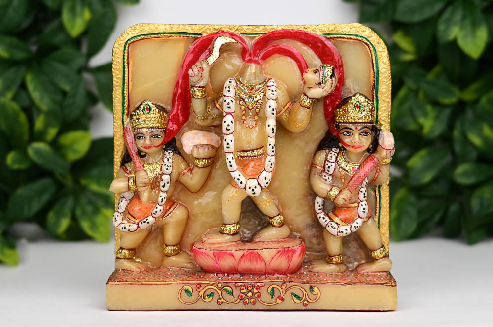 Dus Mahavidya Yellow Aventurine Set of 10 Idols