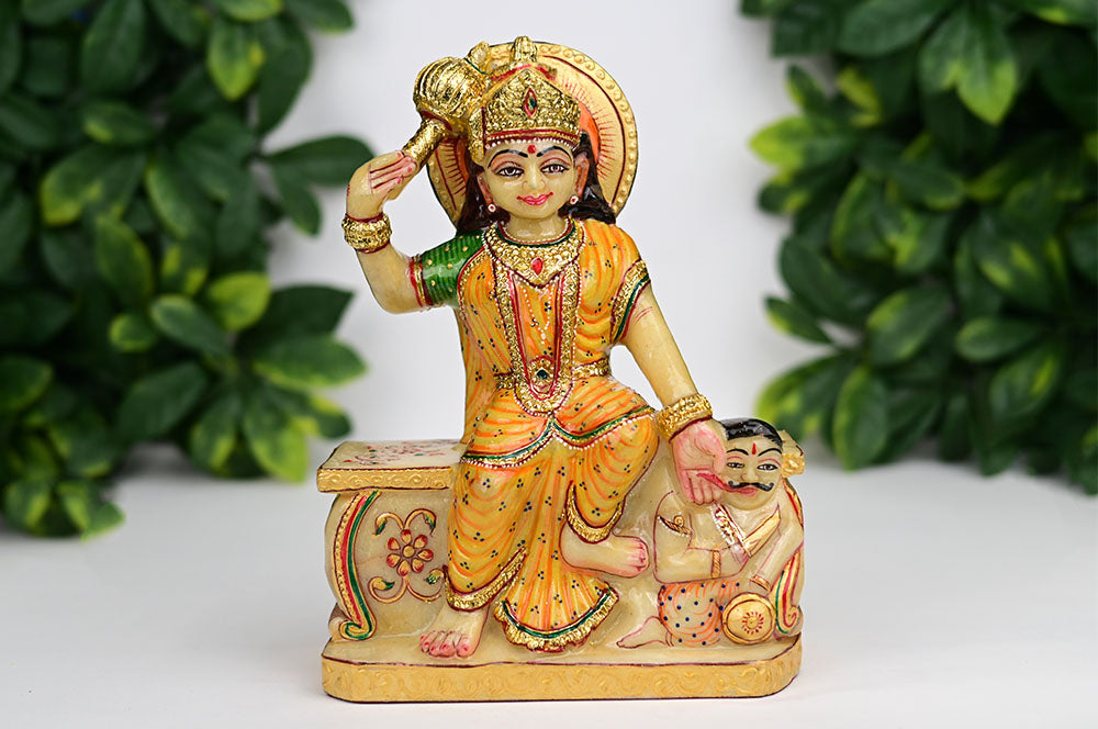Dus Mahavidya Yellow Aventurine Set of 10 Idols