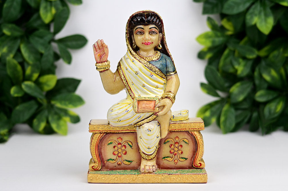 Dus Mahavidya Yellow Aventurine Set of 10 Idols