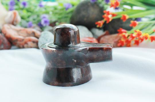 Gomed Hessonite Shivlinga 105 gms