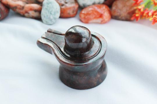 Gomed Hessonite Shivlinga 105 gms