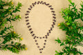 Gomed Round Mala in Silver 51+1 Beads 8mm