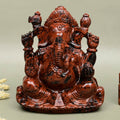 Mahogany Obsidian Ganesha ldol - 1.677 kgs