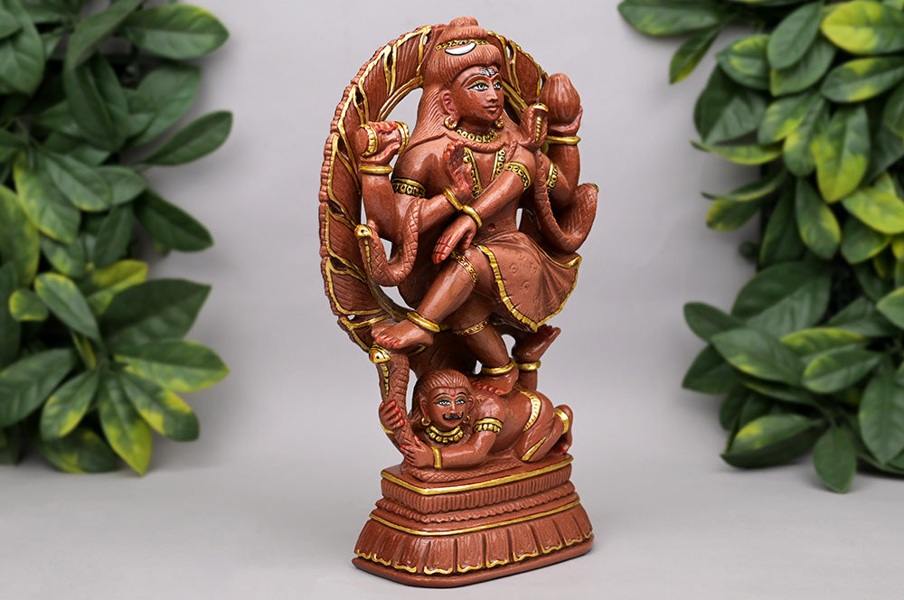Nataraja (Dancing Shiva) Sunstone idol