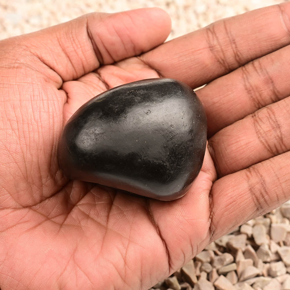 Chakradhari Mahavishnu Shaligram - 139 gms