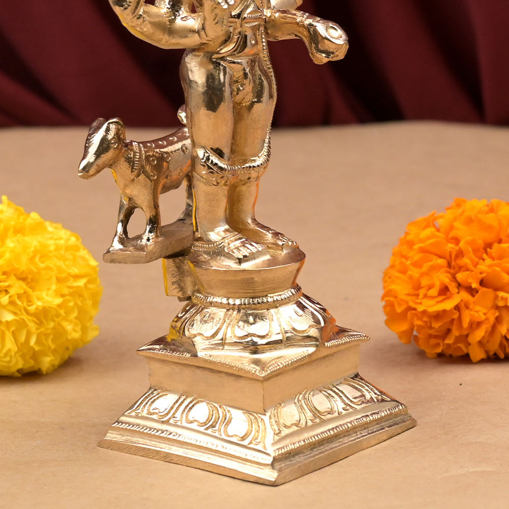 Lord Kaal Bhairav Panchaloha ldol