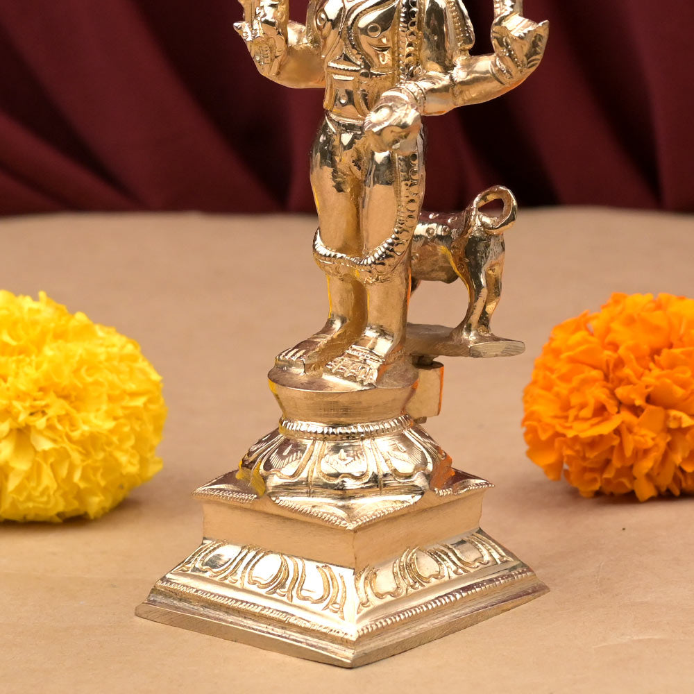 Lord Kaal Bhairav Panchaloha ldol