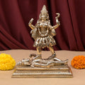 Goddess Kaali Standing Over Shiva Pancdhatu ( 5 Metal )
Idol