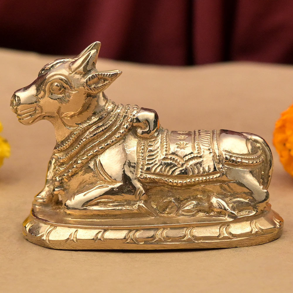Nandi Shiva Vahan Panchaloha ldol