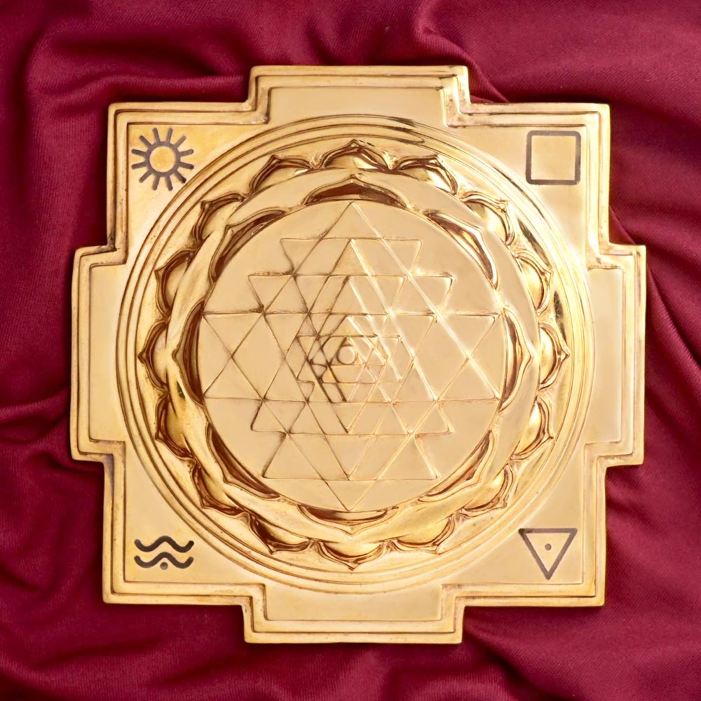 Brass Meru Shree Yantra