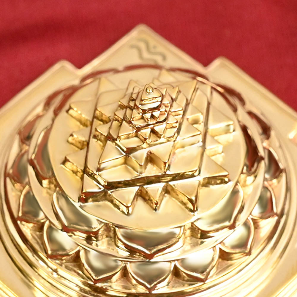 Brass Meru Shree Yantra