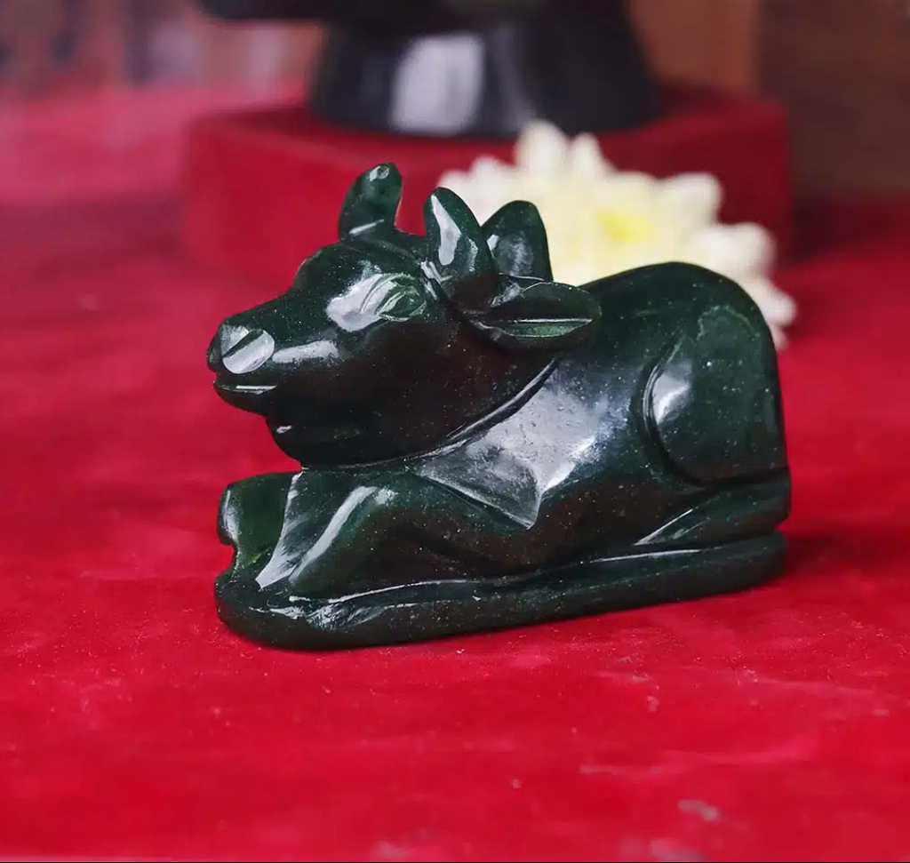 Green Jade Nandi 160-180 gm