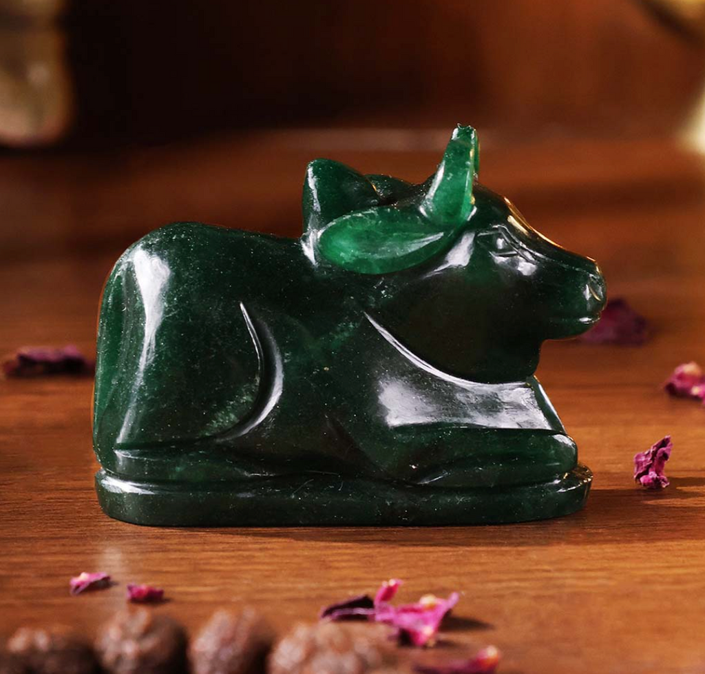 Green Jade Nandi 160-180 gm