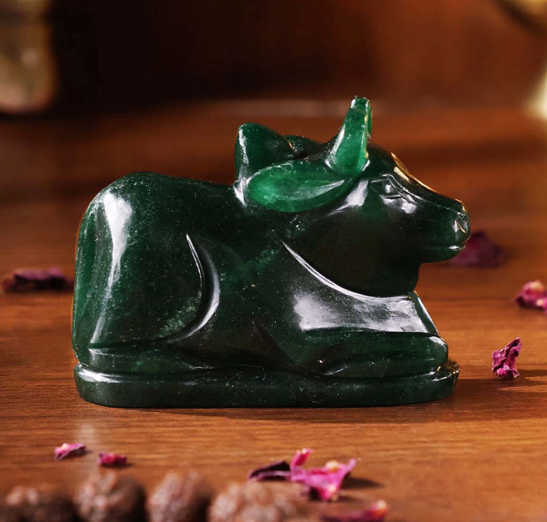 Green Jade Nandi 160-180 gm