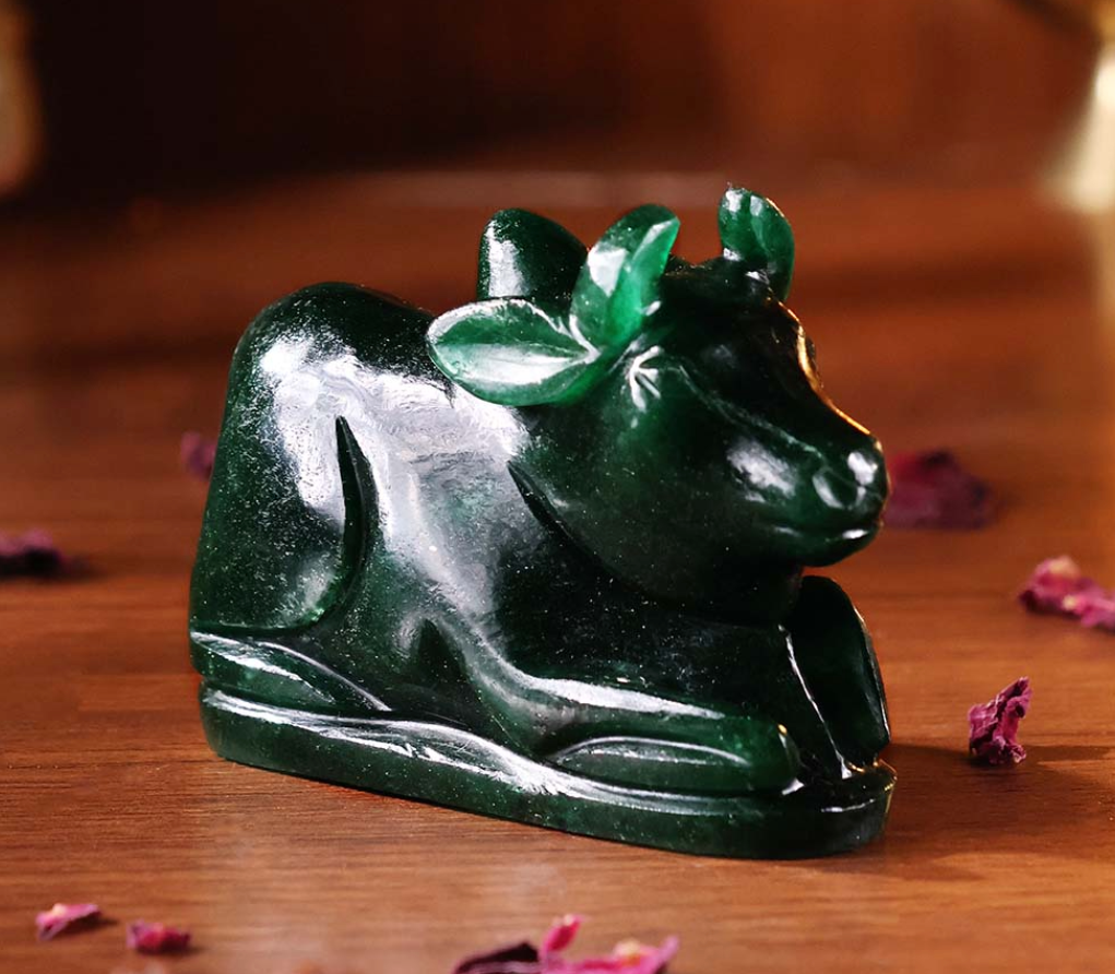 Green Jade Nandi 160-180 gm