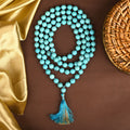 Natural Turquoise Firoza Mala