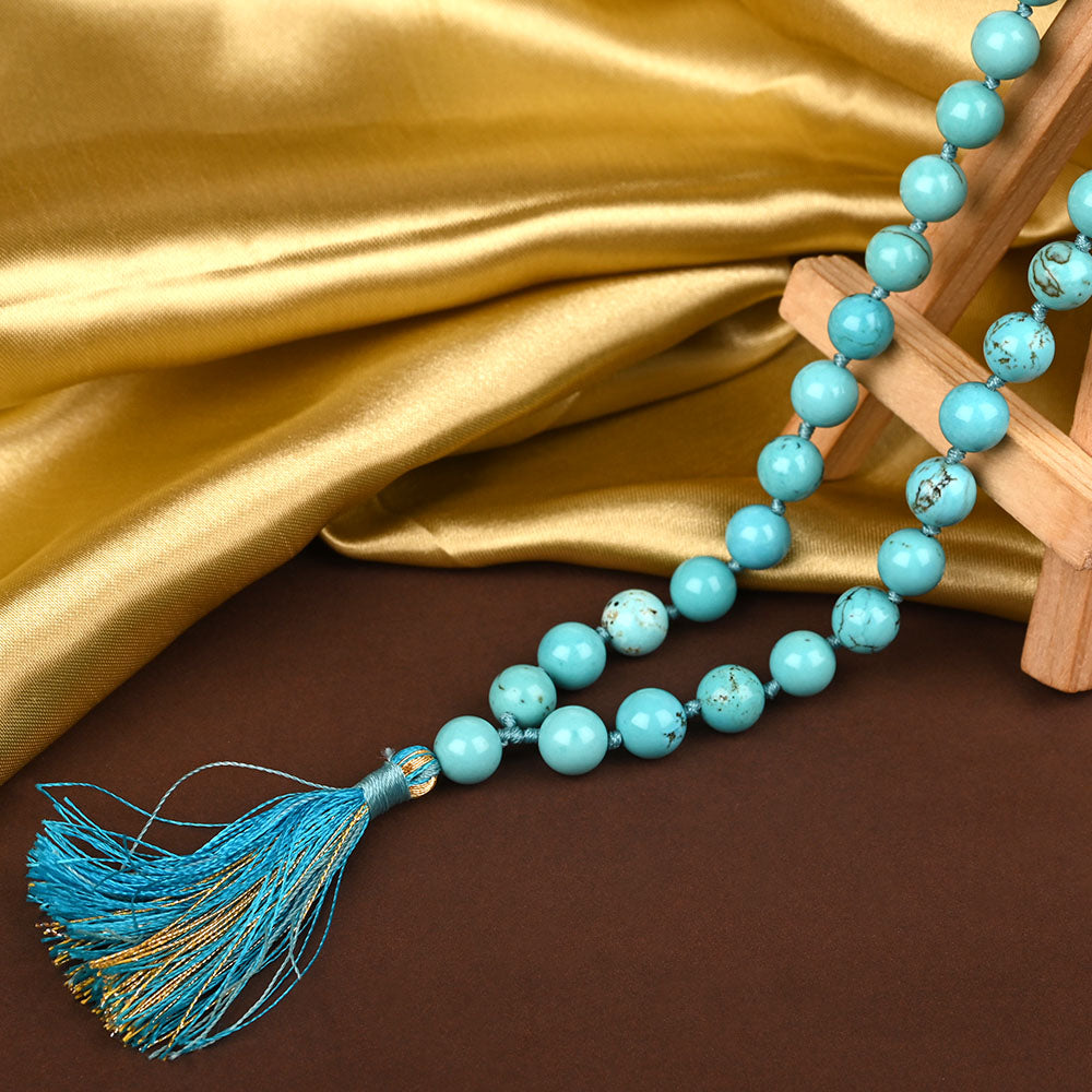 Natural Turquoise Firoza Mala