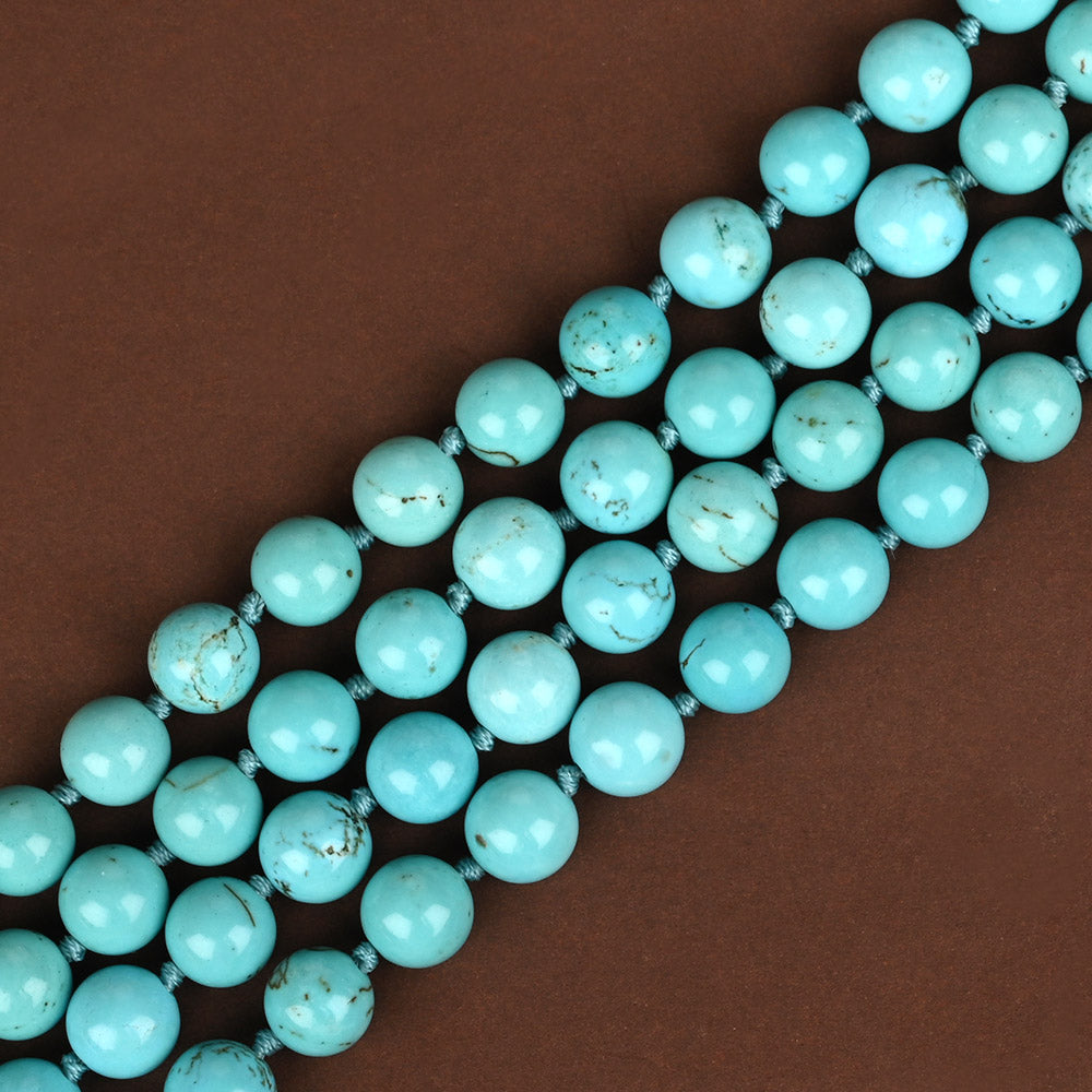 Natural Turquoise Firoza Mala