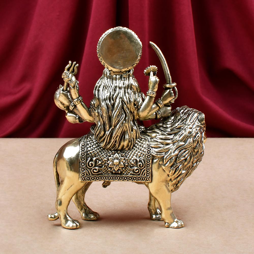 Durga Mata Ashtadhatu ldol
