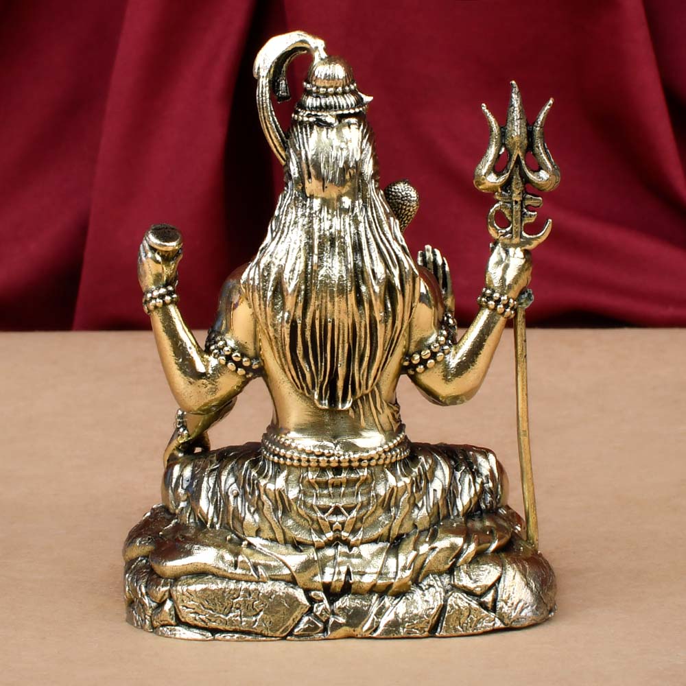 Blessing Shiva Ashtadhatu ldol