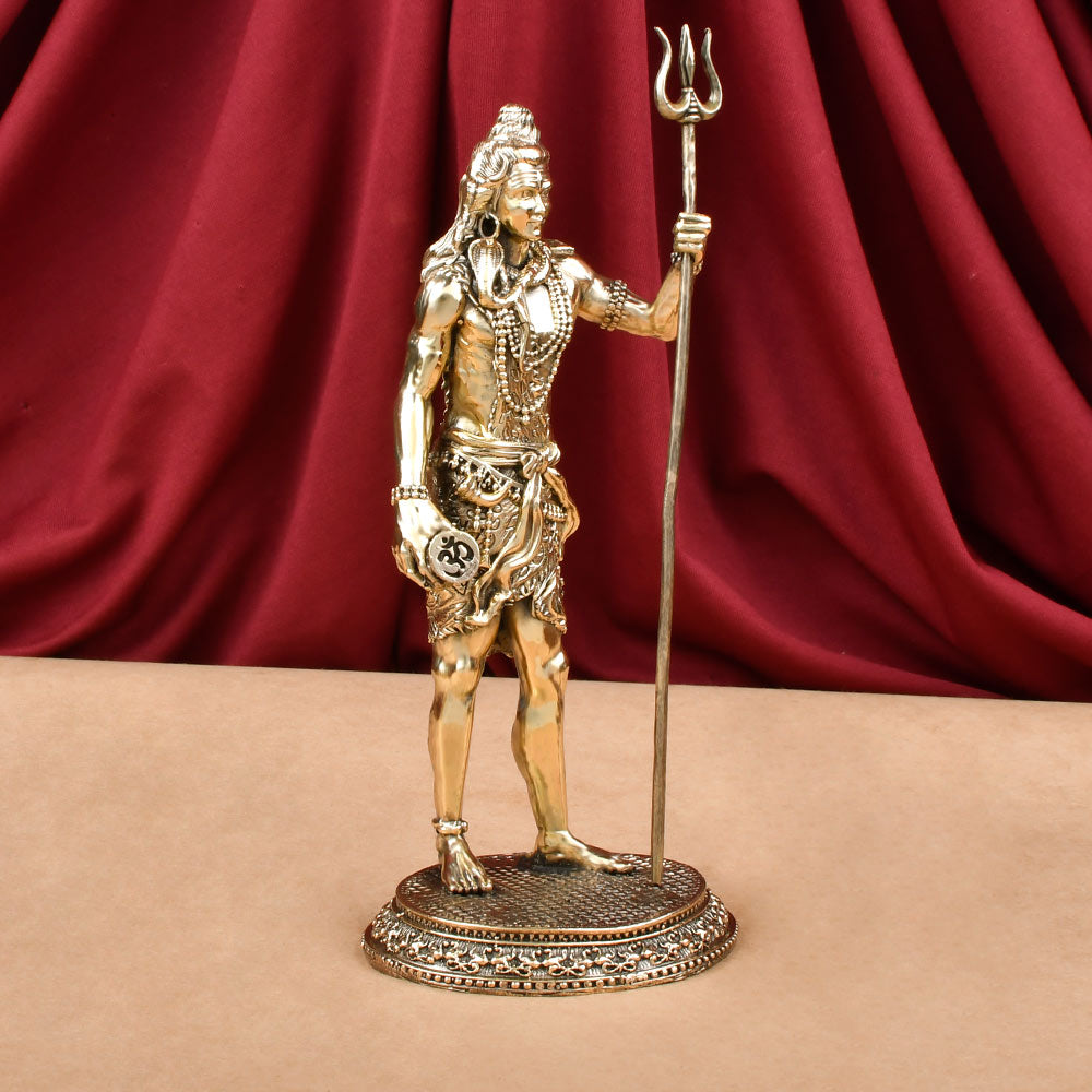 Standing Shiva Ashtadhatu ldol
