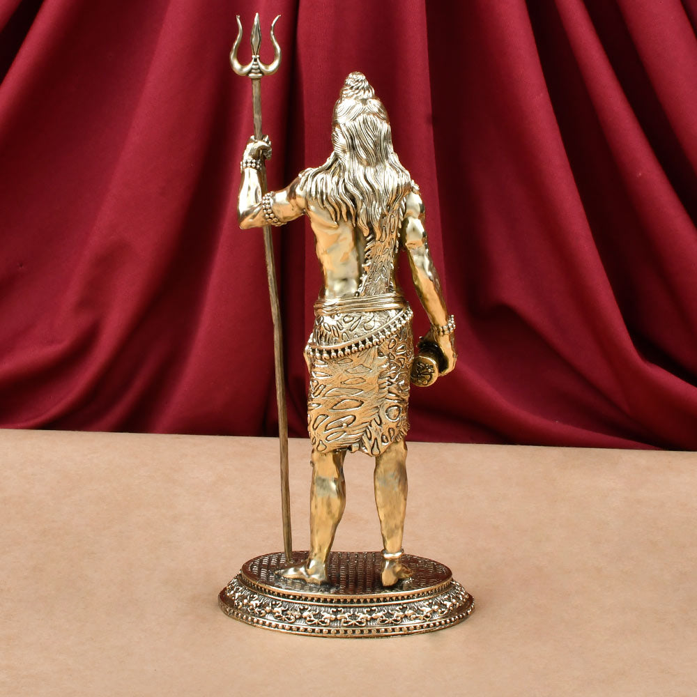 Standing Shiva Ashtadhatu ldol