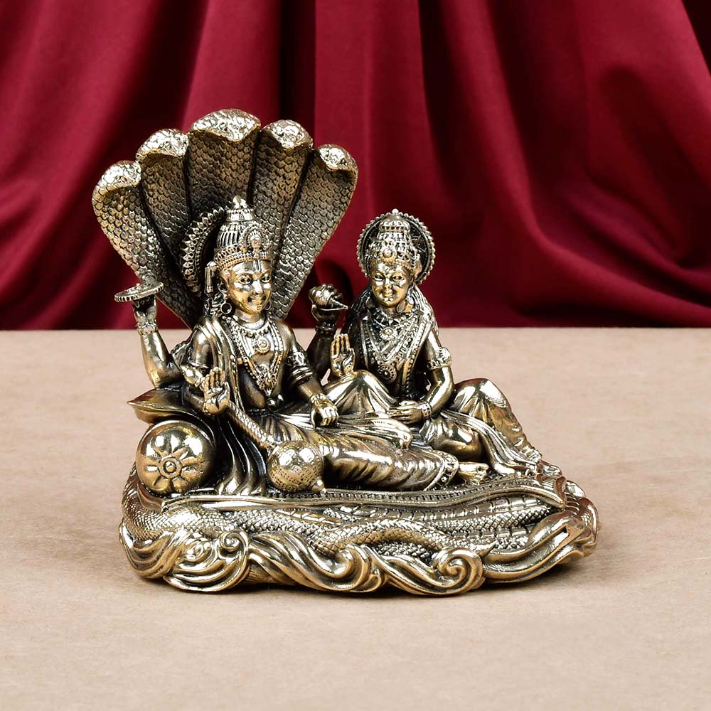 Anant Vishnu Lakshmi Sheshnaag Ashtadhatu ldol