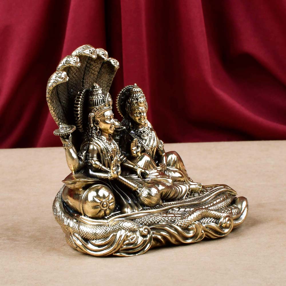 Anant Vishnu Lakshmi Sheshnaag Ashtadhatu ldol