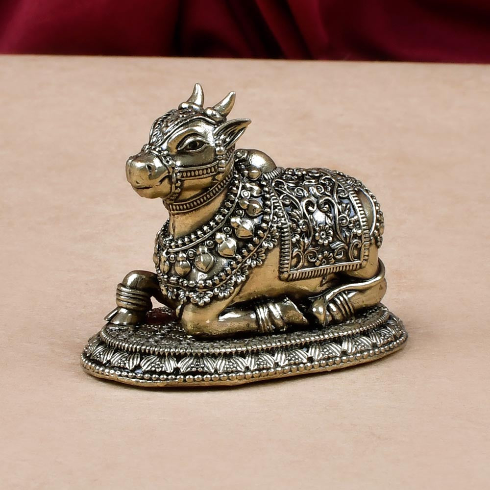 Nandi shiv Vahan Ashtadhatu ldol