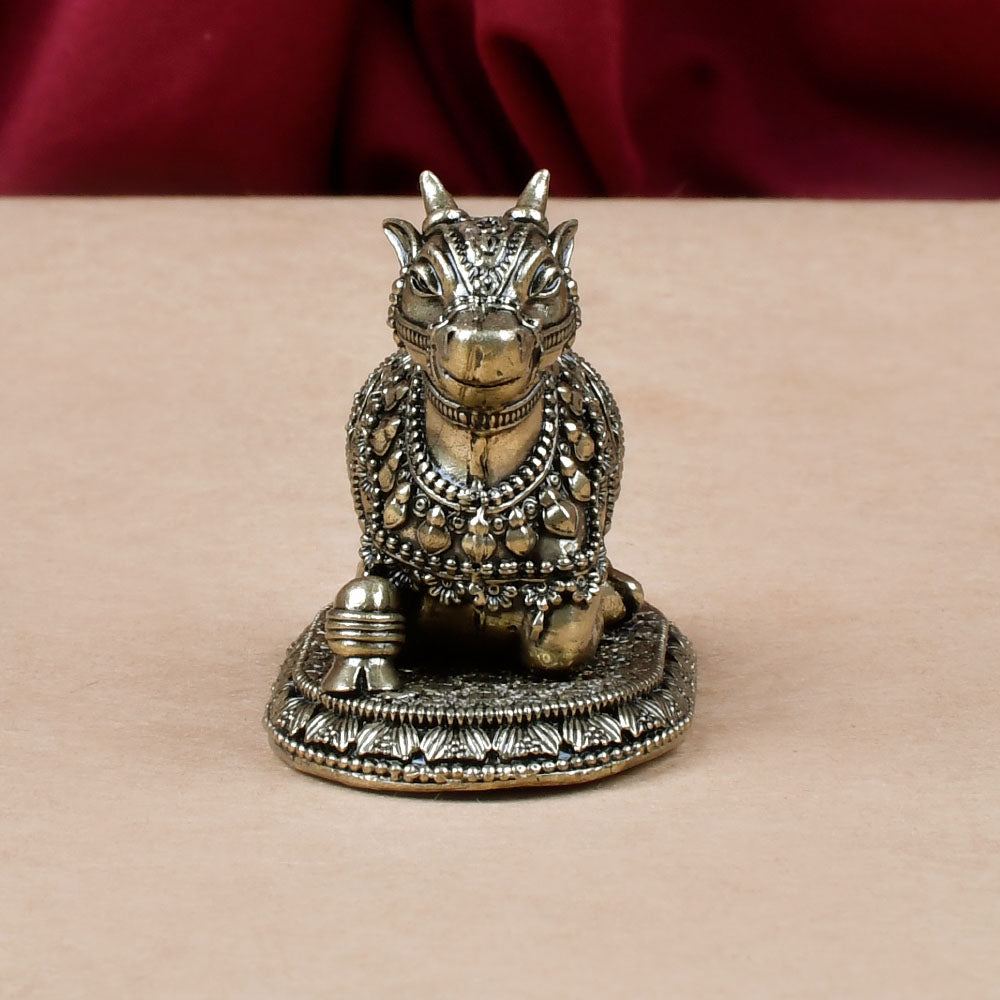 Nandi shiv Vahan Ashtadhatu ldol
