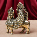 Kamdhenu Mata Ashtadhatu Idol