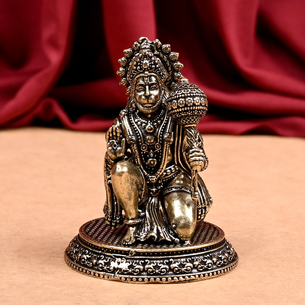 Blessing Bajrangbali Ashtadhatu ldol