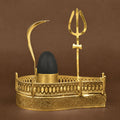 Black Narmada Lingam in Uiiain Mahakaleshwar
Design Jaldhari Yoni Base