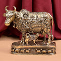 Kamdhenu Cow with 33 Koti Devta Ashtadhatu ldol