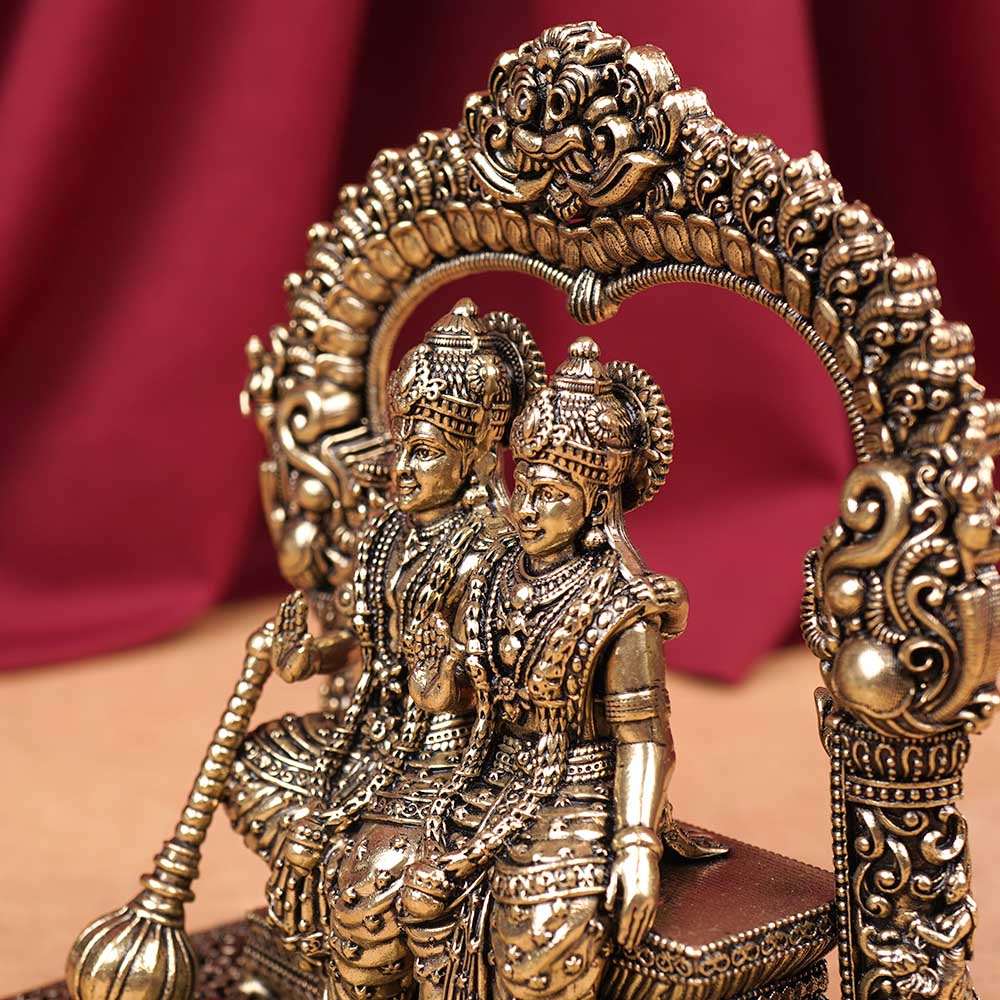 Ashtadhatu Laxmi Narayan Sitting on Sinhasan x Keerti
Mukh Arch
