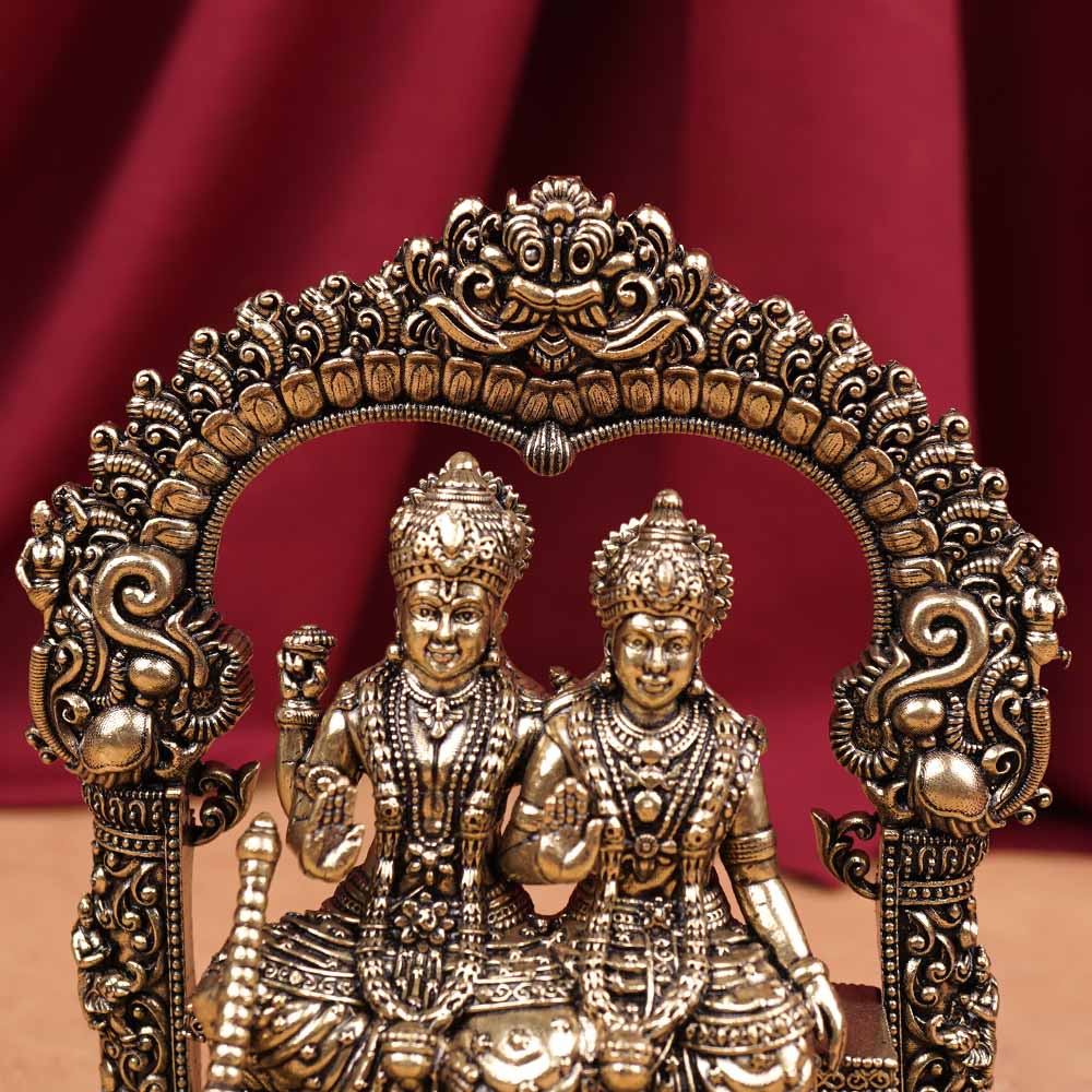 Ashtadhatu Laxmi Narayan Sitting on Sinhasan x Keerti
Mukh Arch