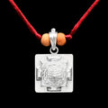 Shree Yantra 3D Silver Pendant