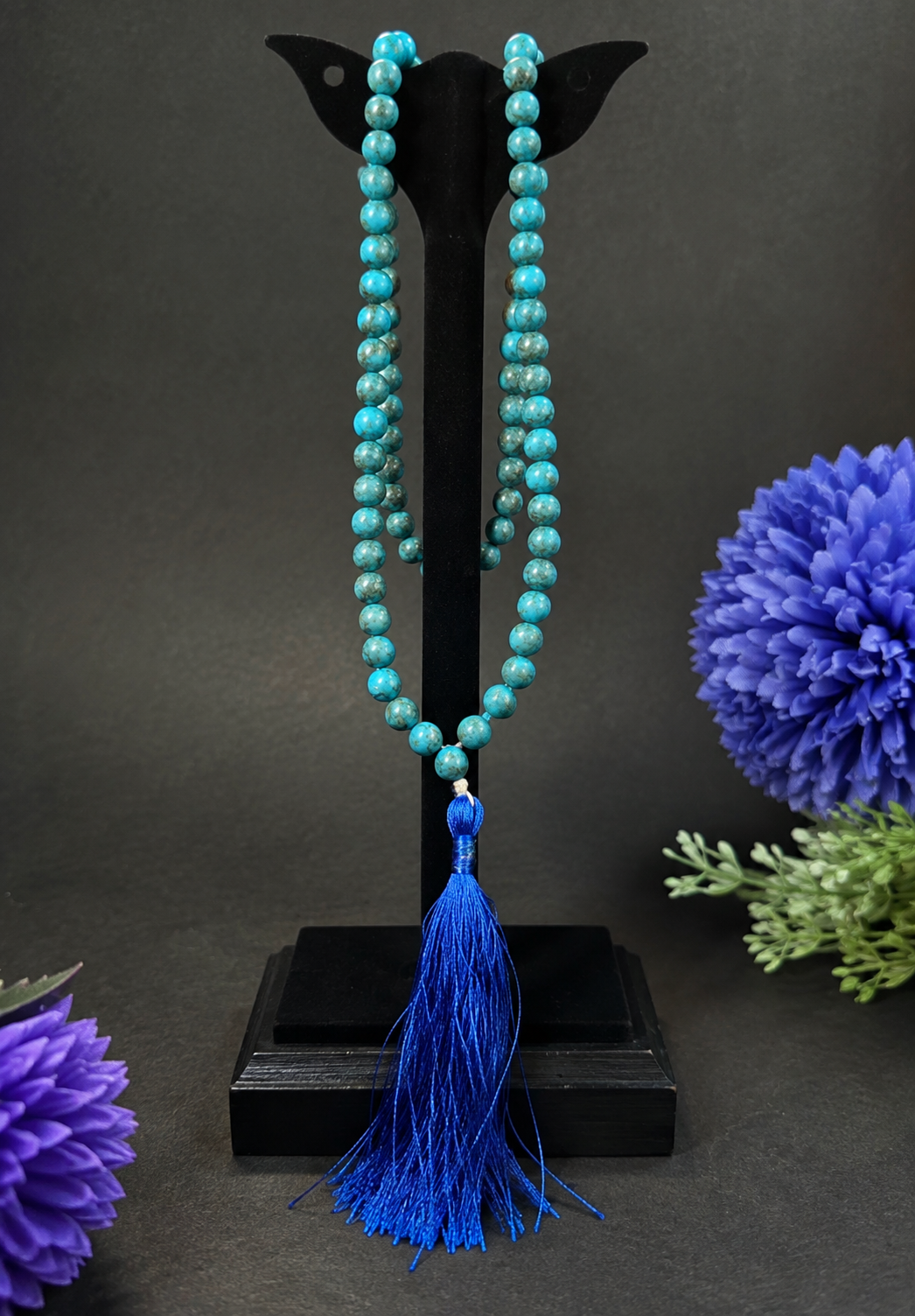 Turquoise Japa Mala — Transformation, Communication and Inner Wisdom