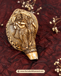 Natural Shankh Radha-Krishna Carved Shankh
Divine Love from the Indian Ocean