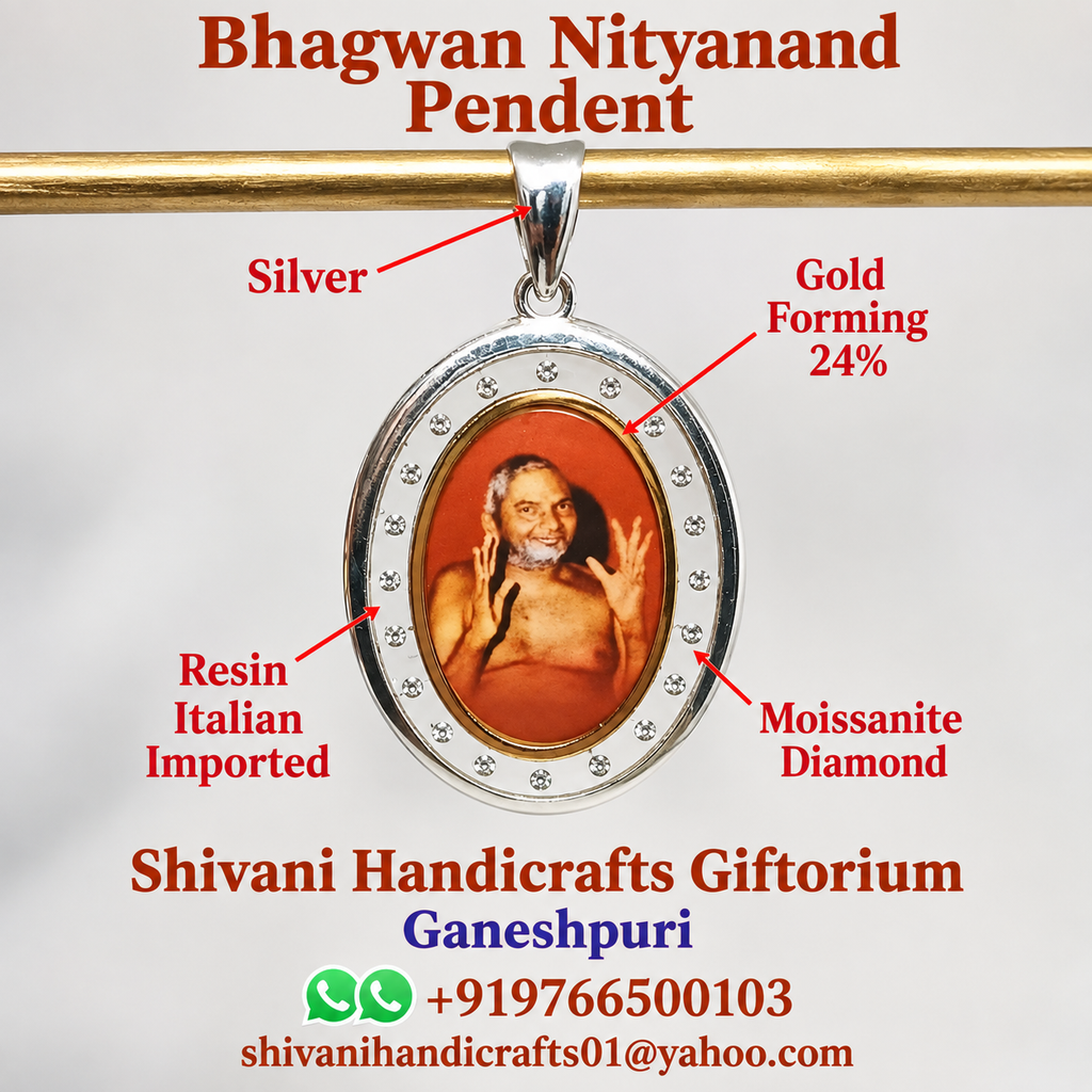 Bhagwan Nityananda Pendant
💳 Payment via PayPal Only