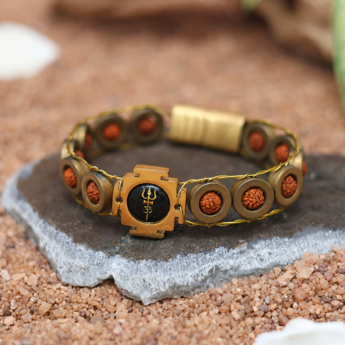 Light Up Divinity Rudraksha Bracelet