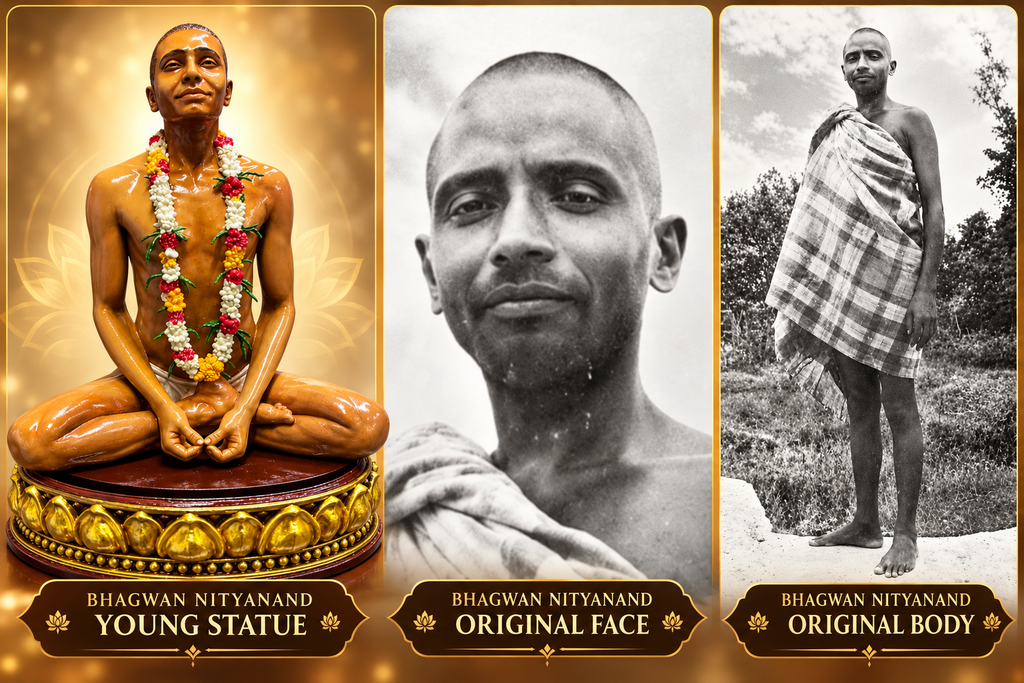 Young Bhagwan Nityanand Murti – Premium Statue
