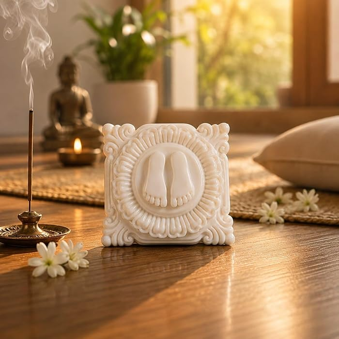 Baba Nityanand Charan Paduka Marble