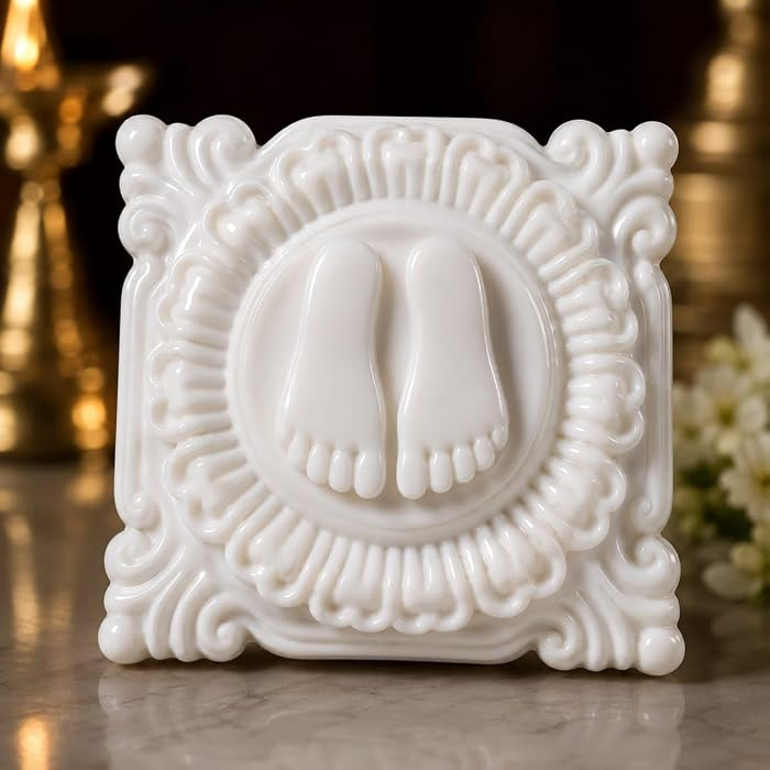 Baba Nityanand Charan Paduka Marble